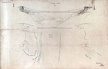 ne of Brunel’s submissions for the Clifton Bridge competition (University of Bristol)