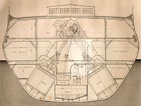Cross-section of ss Great Britain engine room (ICE)