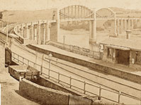 Brunel’s Royal Albert Bridge crossing the Tamar (Private collection)