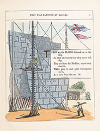 Pages from child’s promotional book on ss Great Eastern (Private collection)