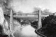 Artist’s impression of Thomas Telford’s design (ICE)
