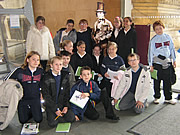 Year 6 Perry Court Junior School pupils