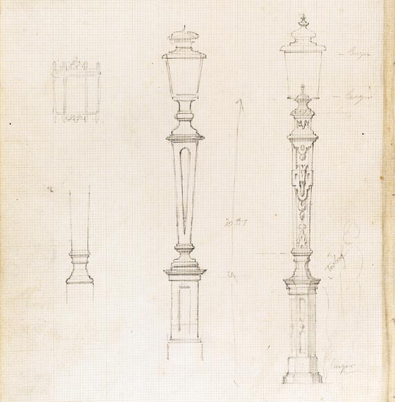 Art Invention - Brunel's Lamp post designs