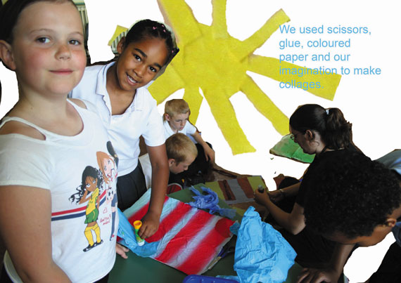 Blaise Primary School Bridge Building Project book.