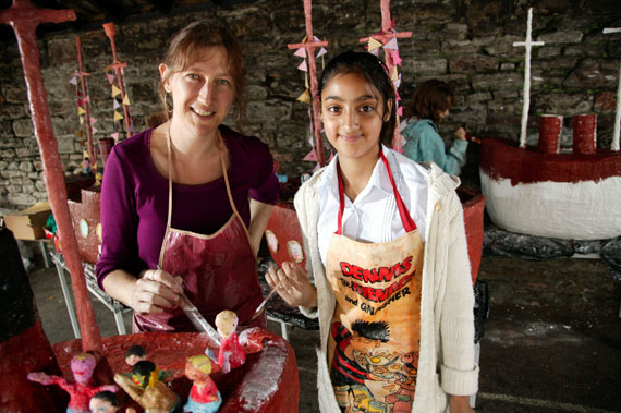 Barbara and Azmeena.