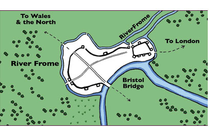 Map from the Avon Cut book.