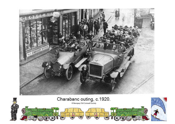 Charabanc outing c.1920.
