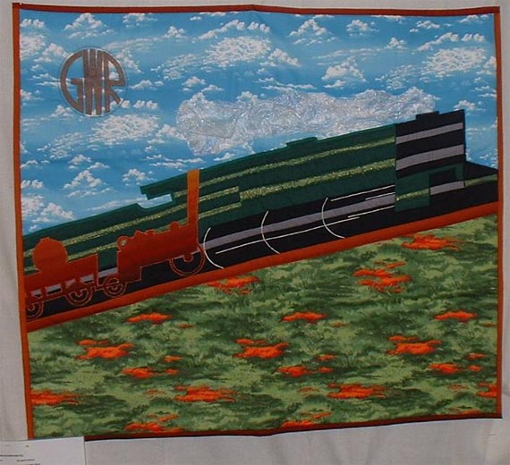 One of the many quilts produced by Weston Quilters.